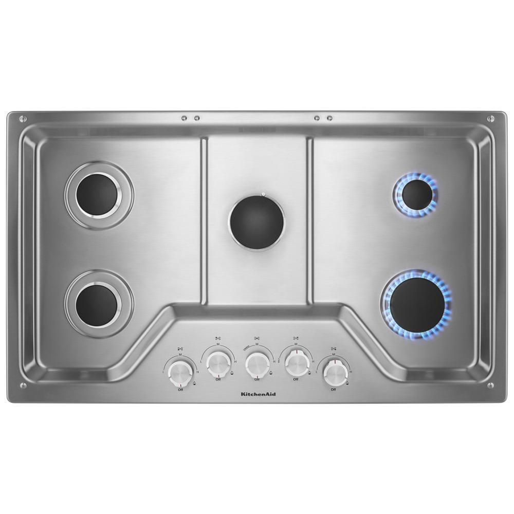 36" 5-Burner Gas Cooktop