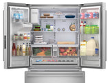 Sharp French 3-Door Refrigerator with Water Dispenser