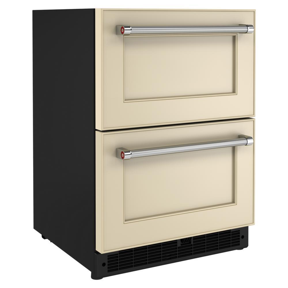 24" Panel-Ready Undercounter Double-Drawer Refrigerator