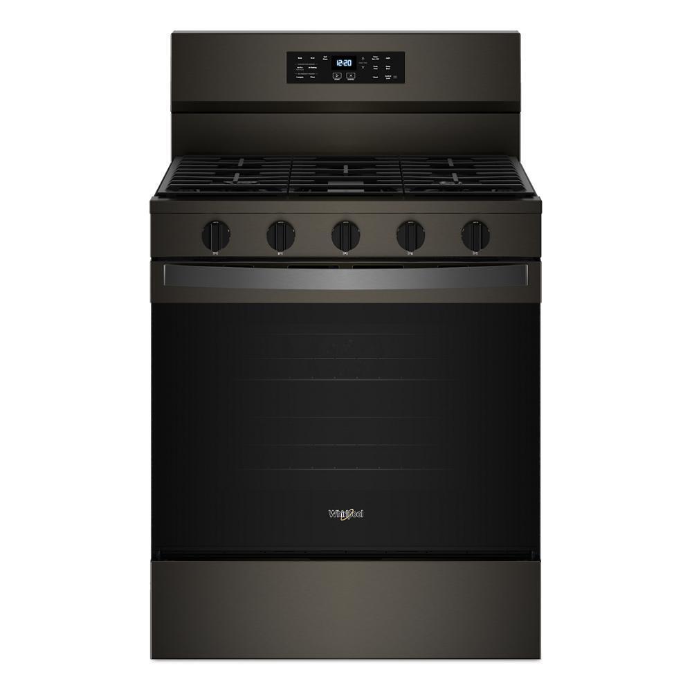 30-inch Gas Range with Air Cooking Technology, No Preheat Air Fry and Air Baking and Self Clean