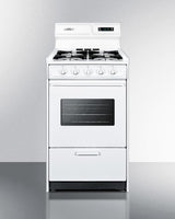 20" Wide Gas Range