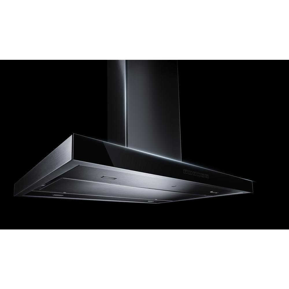 Lustre Stainless 36" Pyramid Style Island Mount Canopy Hood