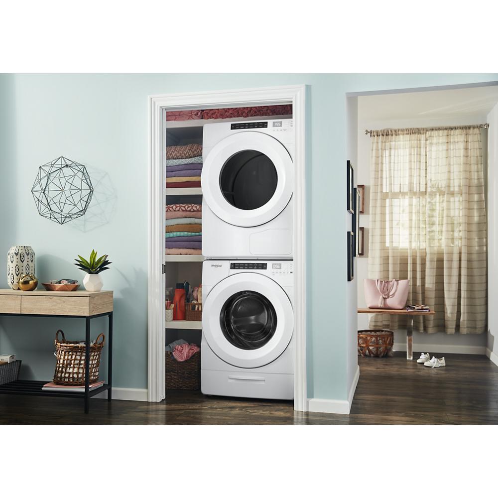 7.4 cu.ft Front Load Heat Pump Dryer with Intiutitive Touch Controls, Advanced Moisture Sensing