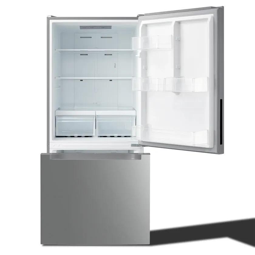 Element 18.7 cu. ft. Bottom Freezer Refrigerator - Stainless Steel