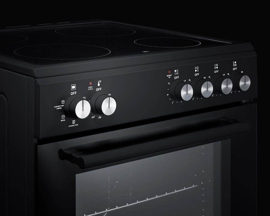 20" Wide Electric Smooth-top Range