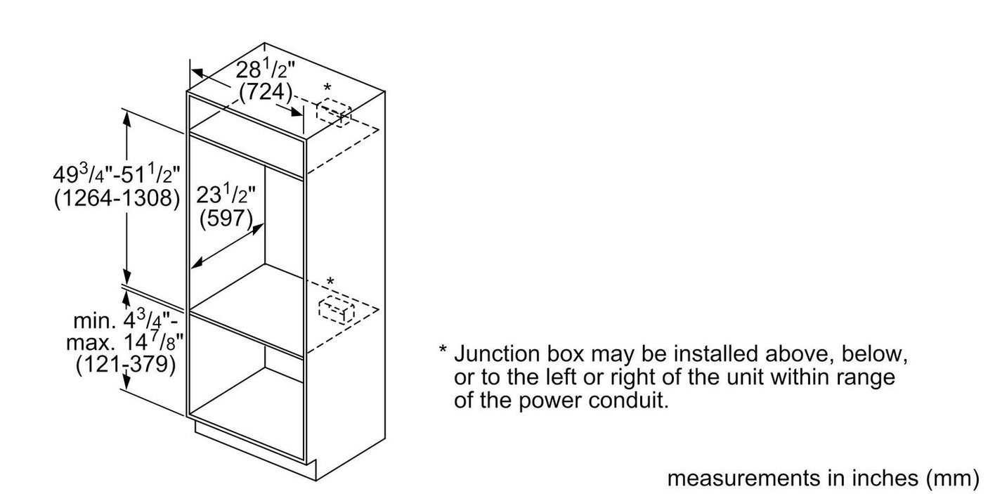 800 Series Double Wall Oven 30"