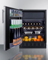 24" Wide Refrigerator-freezer