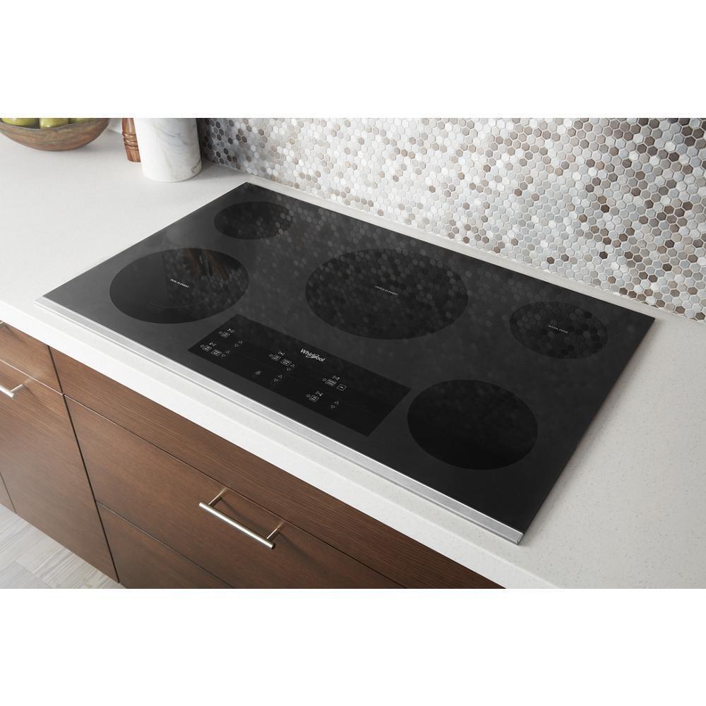 36-inch Electric Ceramic Glass Cooktop with Triple Radiant Element