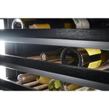 Panel-Ready 24" Built-In Undercounter Wine Cellar - Left Swing