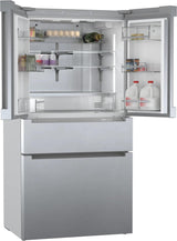 800 Series French Door Bottom Mount Refrigerator 36" Stainless steel (with anti-fingerprint)