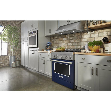 KitchenAid® 30'' Smart Commercial-Style Gas Range with 4 Burners