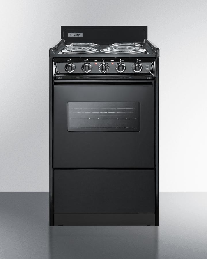 20" Wide Electric Coil Range