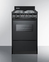 20" Wide Electric Coil Range