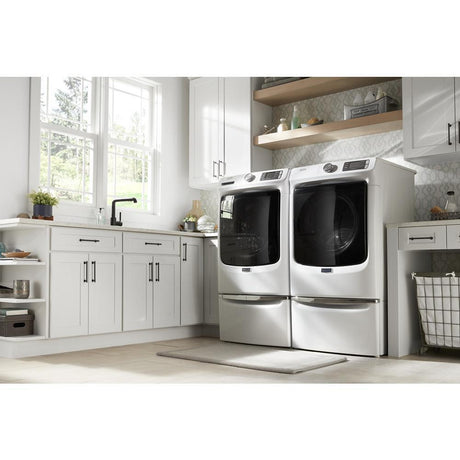 Front Load Electric Dryer with Extra Power and Quick Dry cycle - 7.3 cu. ft.