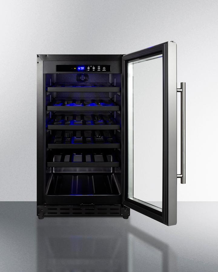 18" Wide Built-in Wine Cellar, ADA Compliant