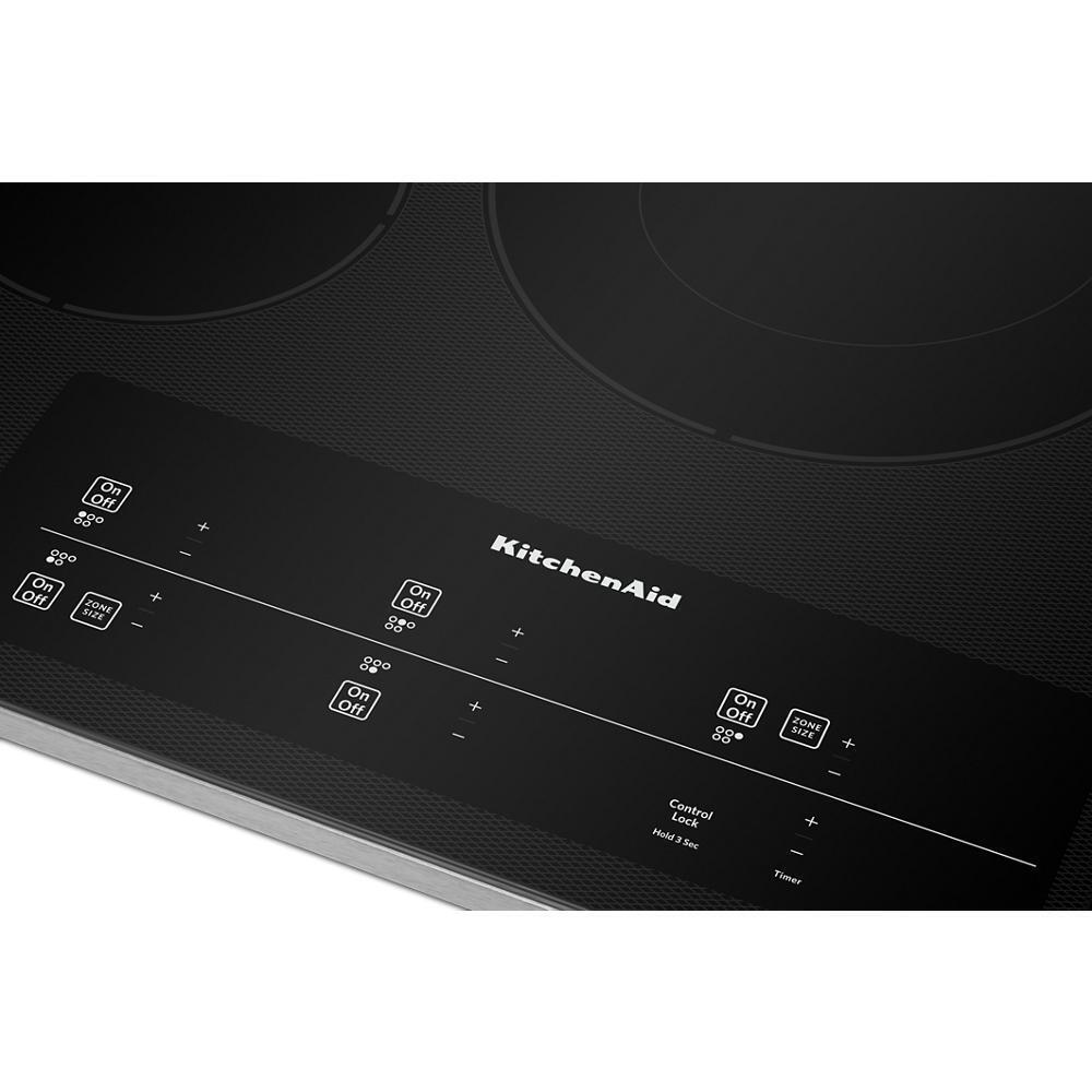 30" Electric Cooktop with 5 Elements and Touch-Activated Controls