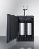 24" Wide Cold Brew Coffee Kegerator (panel Not Included)