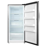 Element Electronics 13.8 cu. ft. Upright Convertible Freezer/Refrigerator - Stainless Steel, ENERGY STAR (EUF14CECS)