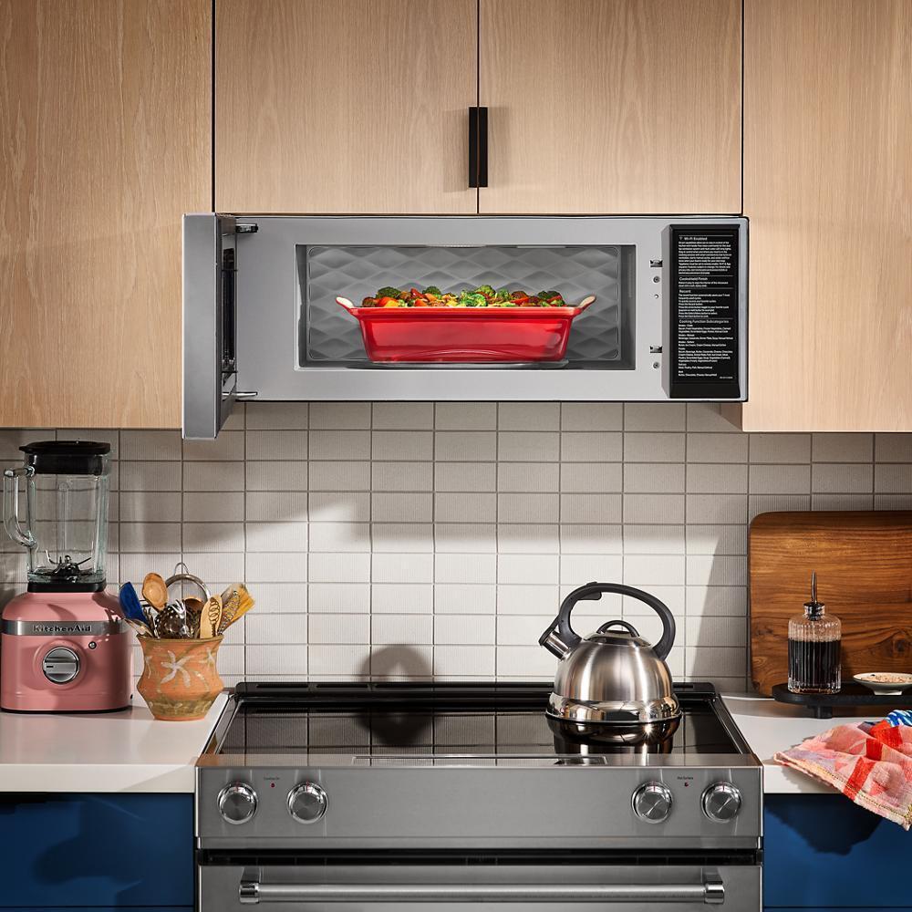 Smart Low Profile Microwave Hood Combination with Dual Fan Ventilation