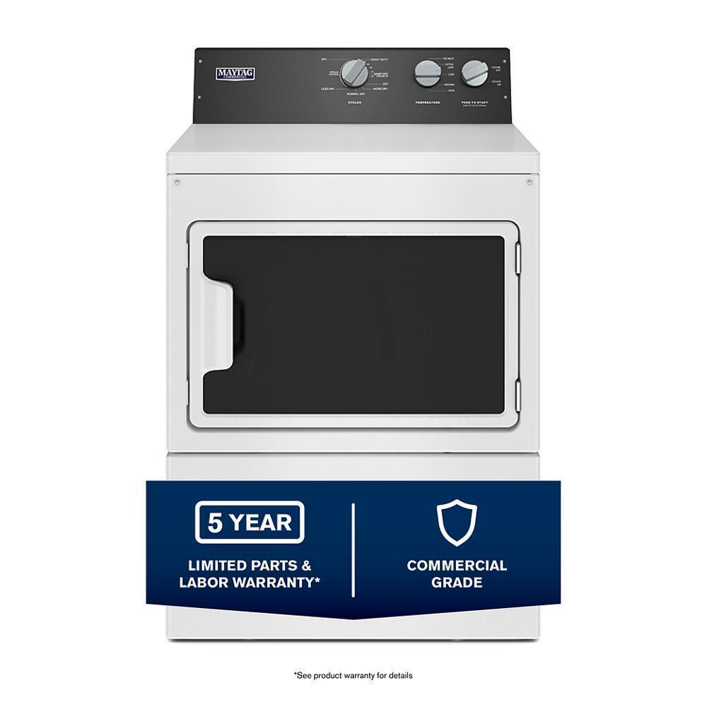 Commercial-Grade Residential Electric Dryer - 7.4 cu. ft.