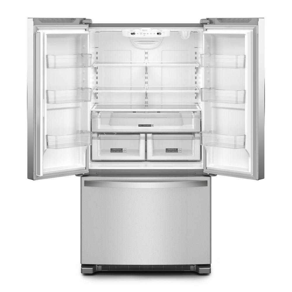 36-Inch Wide Full-Depth French Door Bottom Mount Refrigerator - 25 cu. ft.