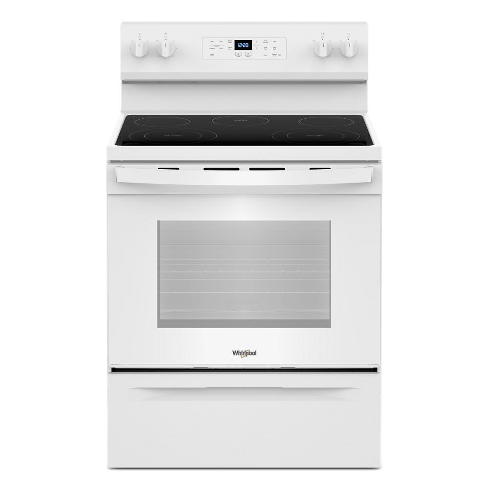 30-inch Electric Range with Steam Clean