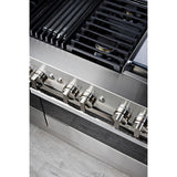 NOIR™ 48" Dual-Fuel Professional-Style Range with Chrome-Infused Griddle and Grill