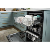 Quiet Dishwasher with 3rd Rack and Pocket Handle