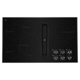 Black Floating Glass 36" JX3™ Electric Downdraft Cooktop