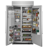 25.1 Cu. Ft. 42" Built-In Side-by-Side Refrigerator with Ice and Water Dispenser