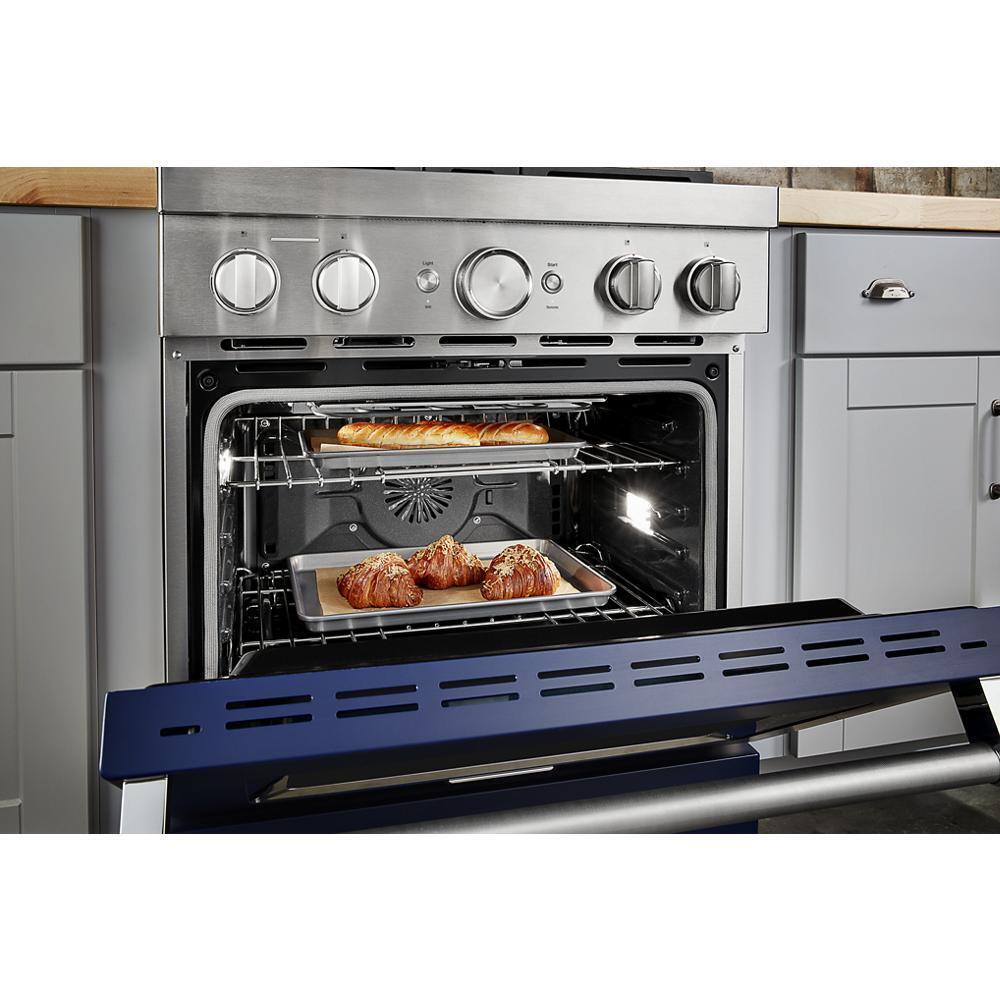 KitchenAid® 30'' Smart Commercial-Style Dual Fuel Range with 4 Burners