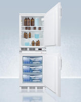 24" Wide All-refrigerator/all-freezer Combination