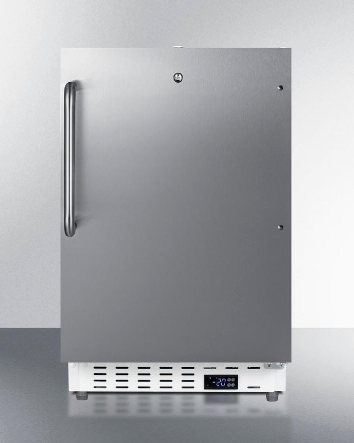 20" Wide Built-in Commercial All-freezer, ADA Compliant