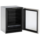 24" Refrigerator With Stainless Frame Finish (115 V/60 Hz Volts /60 Hz Hz)