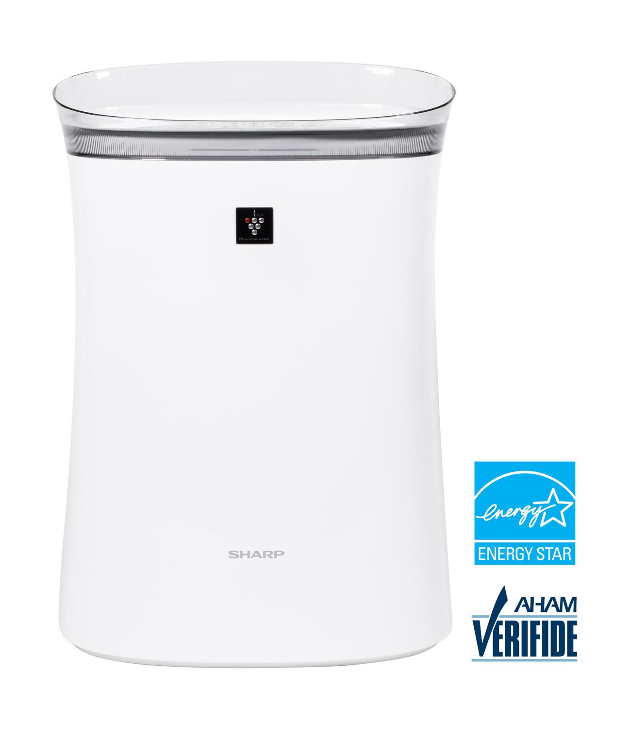 Sharp Plasmacluster Ion Air Purifier with True HEPA for Medium Rooms