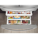 36-inch Wide 4 Door Refrigerator with Prep and Store Bins - 26 Cu. Ft.