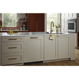 44 dBA Panel-Ready Two-Rack Flush Dishwasher with Door-Open Dry System