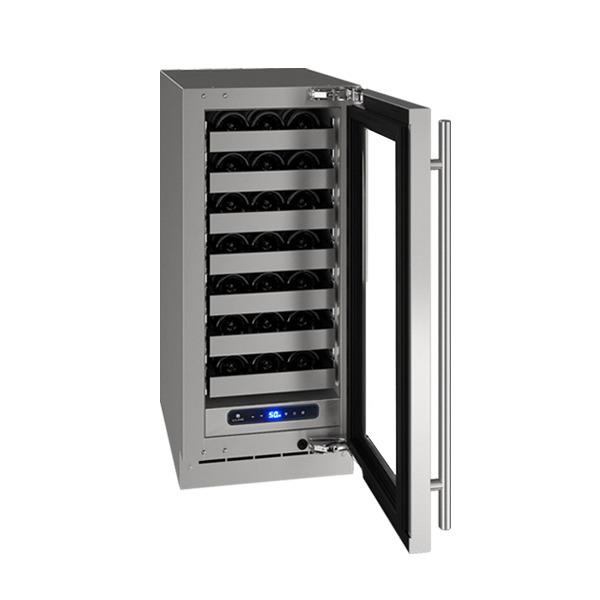 Hwc515 15" Wine Refrigerator With Stainless Frame Finish and Field Reversible Door Swing (115 V/60 Hz)