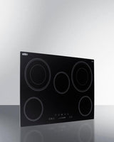 30" Wide 208-240v 5-burner Radiant Cooktop