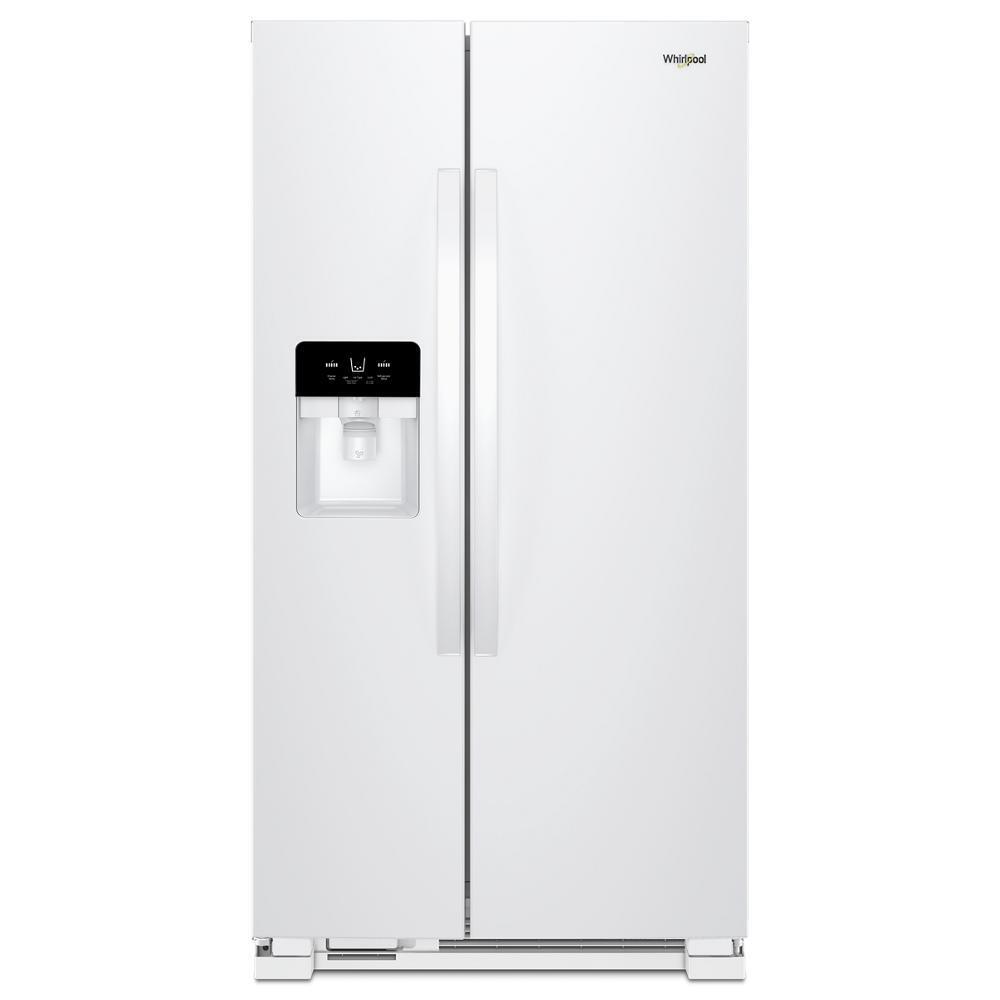 33-inch Wide Side-by-Side Refrigerator - 21 cu. ft.