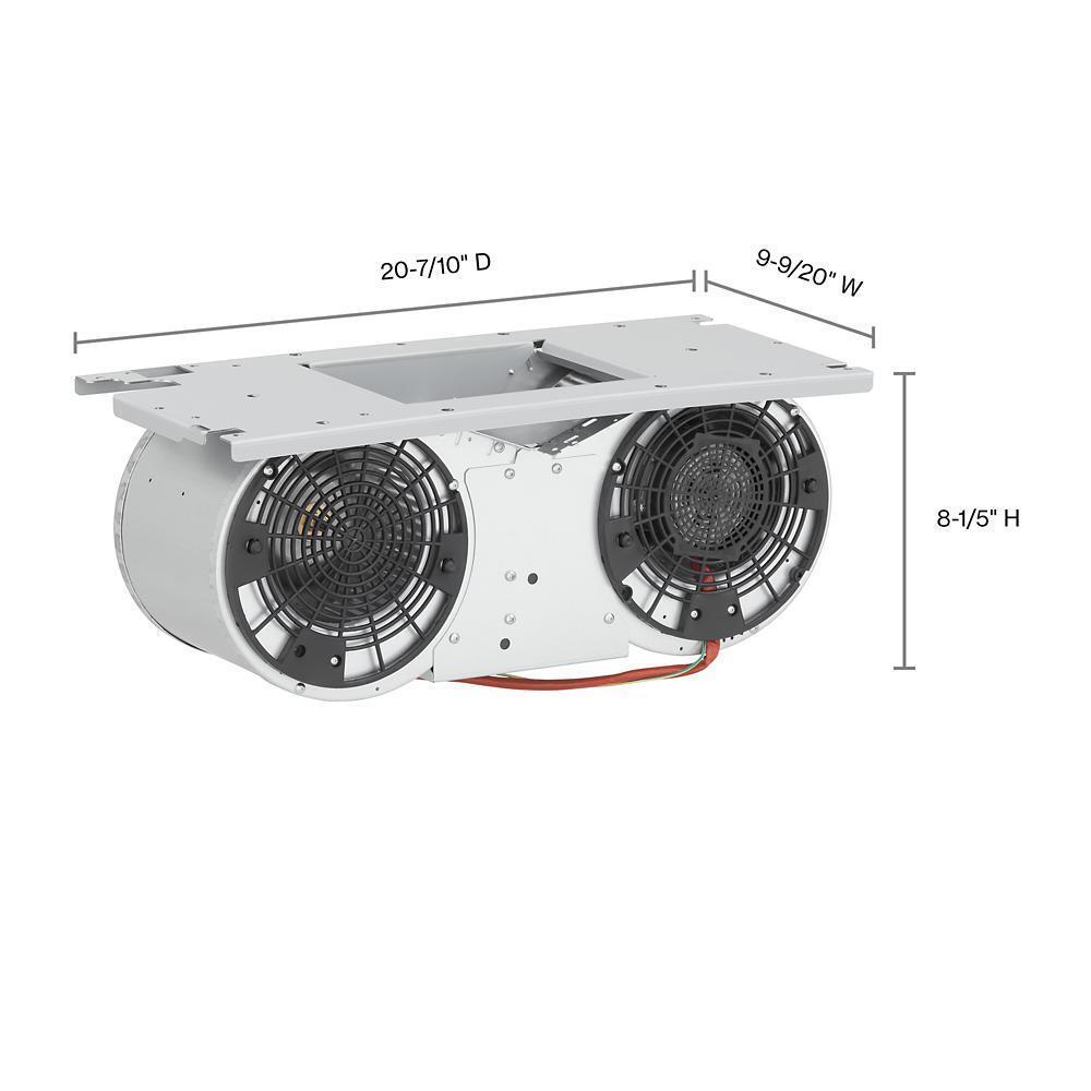 1170 CFM internal blower