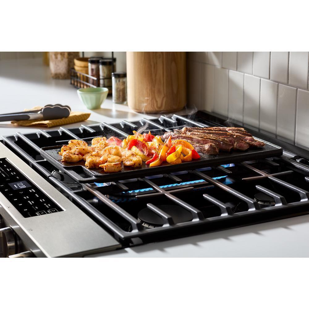 30-inch Smart Slide In Gas Range with Air Cooking Technology, No Preheat Air Fry, Steam/Self Clean and High Speed Preheat