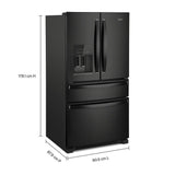 36-Inch Wide French Door Bottom Mount Refrigerator - 25 cu. ft.