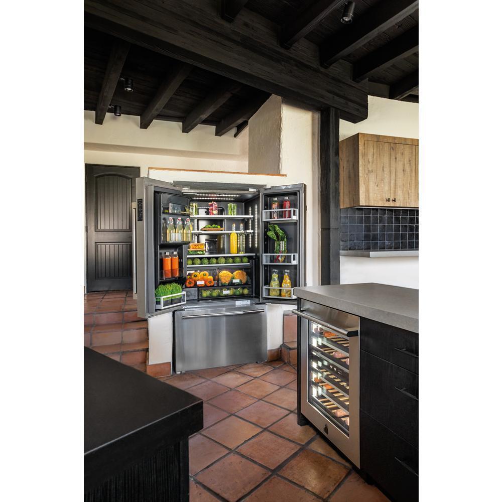 RISE™ 24" Built-In Undercounter Wine Cellar - Left Swing