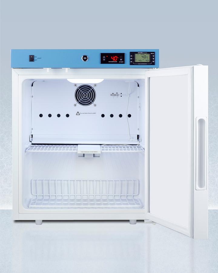 19" Wide Compact Medical Refrigerator