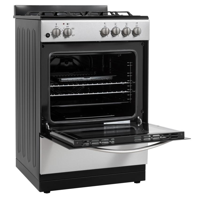 Element Electronics 24" Gas Range (EGR244MCCS)