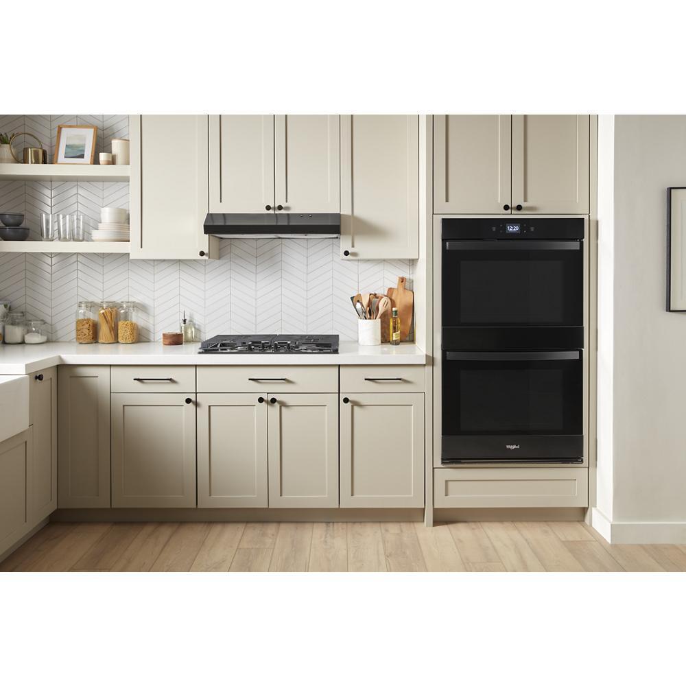 8.6 Total Cu. Ft. Double Wall Oven with Air Fry When Connected