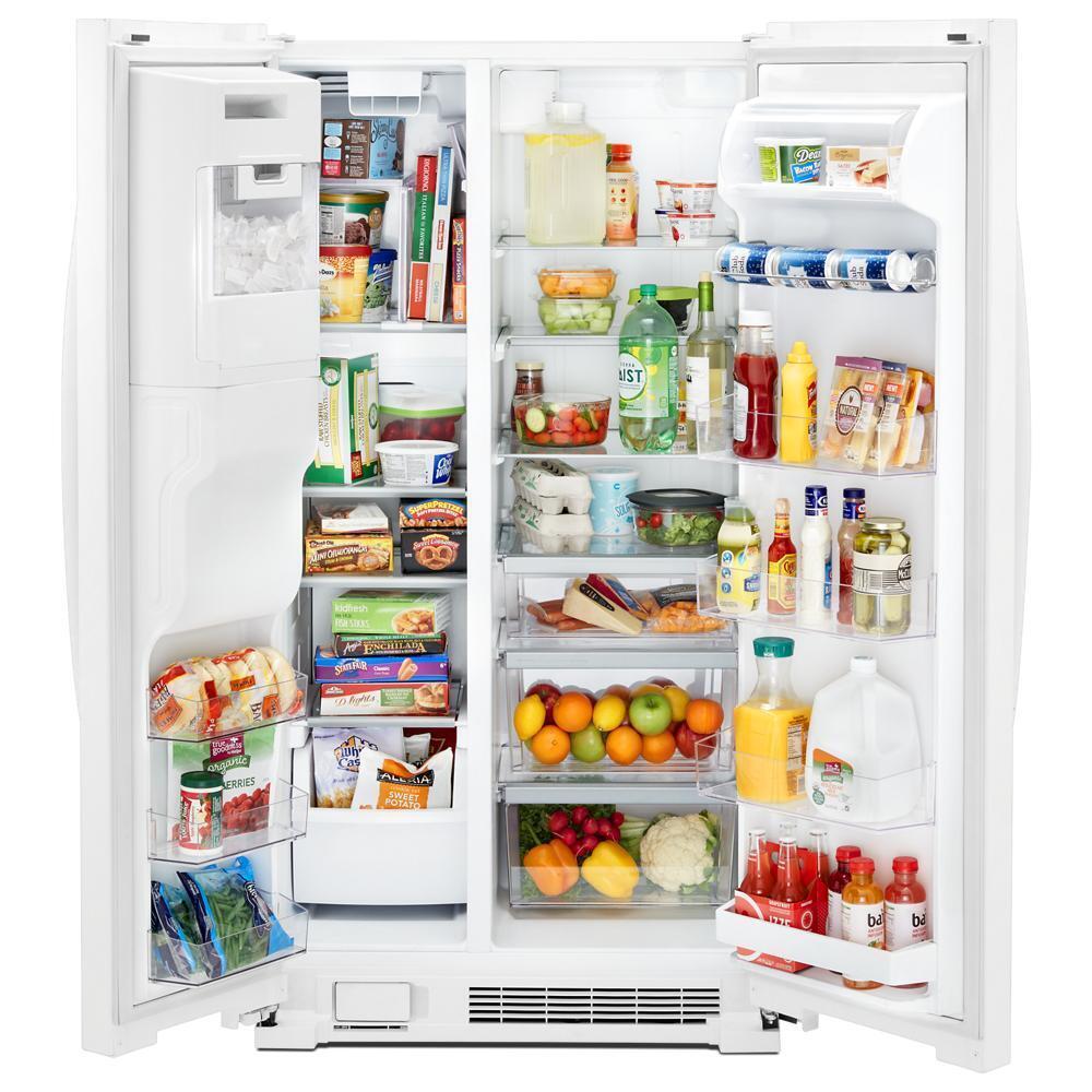 36-inch Wide Side-by-Side Refrigerator - 25 cu. ft.