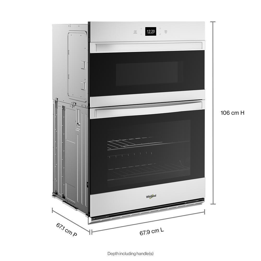 5.7 Total Cu. Ft. Combo Wall Oven with Air Fry When Connected