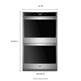 8.6 cu. ft. Smart Double Convection Wall Oven with Air Fry, when Connected